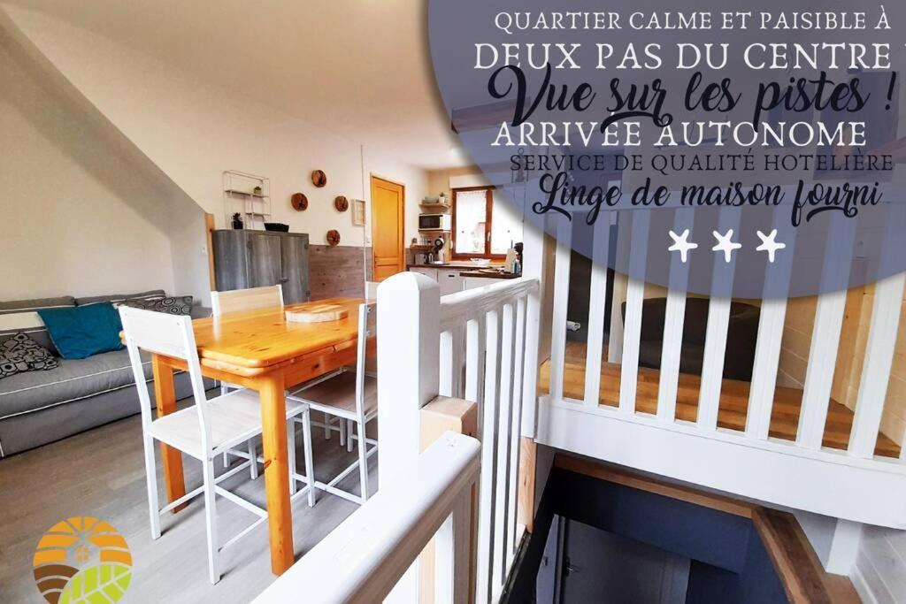 ⁂⁂Duplex Cledicihome Renovated! Quiet Area // 2 Steps From The Center / Private Parking⁂⁂ Gérardmer Exterior foto